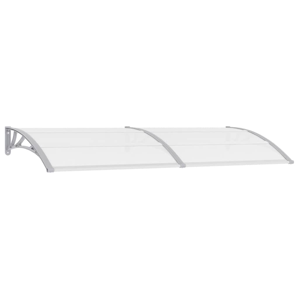 Screen roof grey and transparent 240x75 cm PC