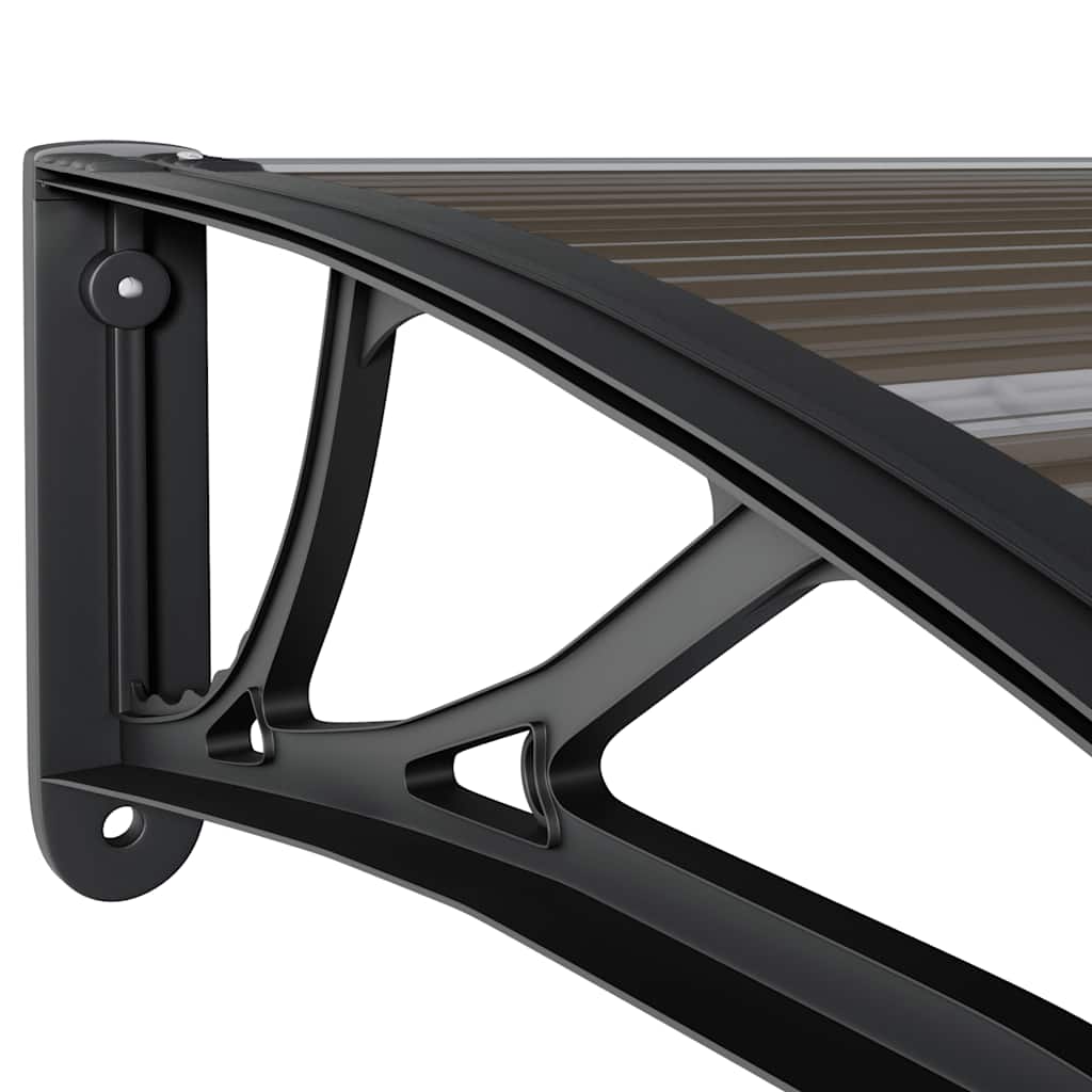 Screen roof black 120x75 cm PC