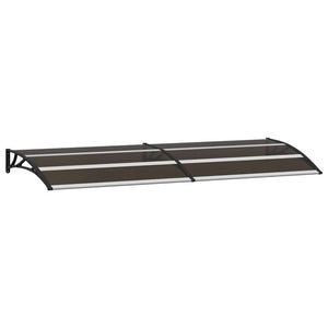 Screen roof black 240x75 cm PC