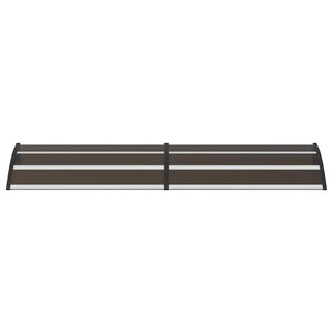 Screen roof black 240x75 cm PC