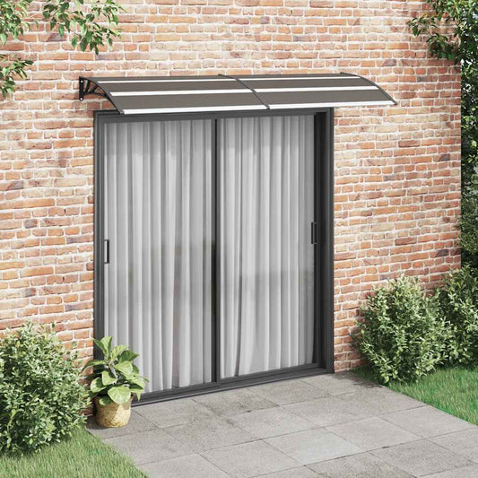 Screen roof black 240x75 cm PC
