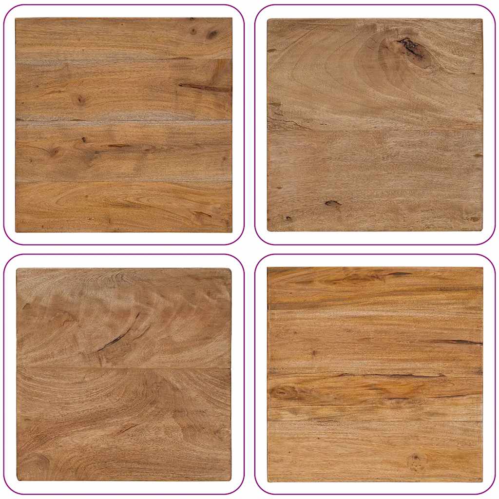 Timber table 40x40x40 cm mixed reclaimed wood