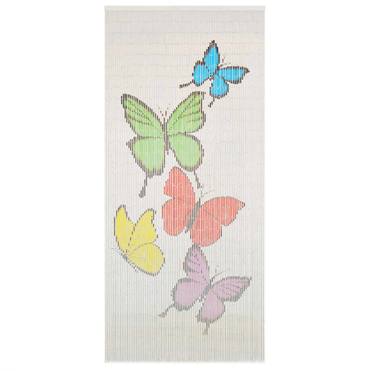 Insect door curtain bamboo 90x200 cm