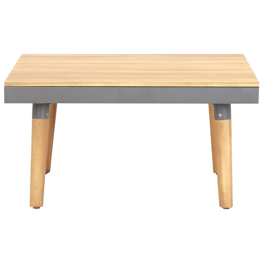 Garden coffee table 60x60x31.5 cm solid acacia wood