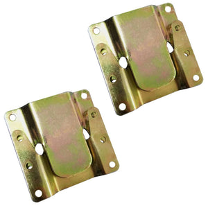 Flytende nattbord 2 stk svart 40x31x27 cm konstruert tre
