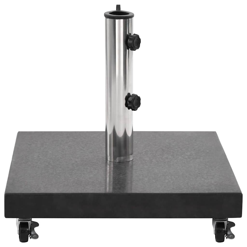 Parasol base granite 30 kg square black