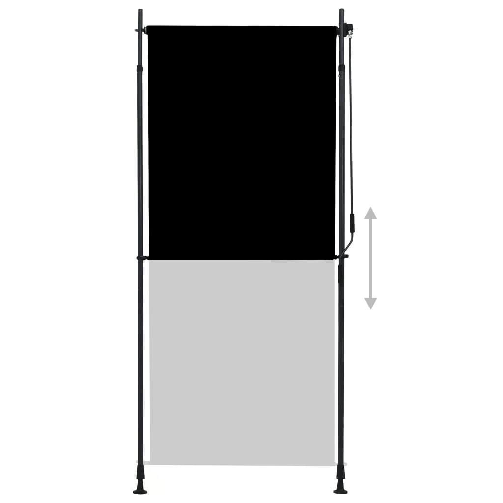 Outdoor roller blind 100x270 cm anthracite