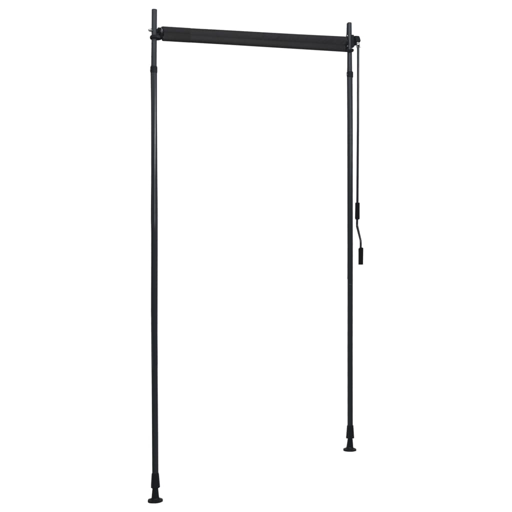 Outdoor roller blind 100x270 cm anthracite