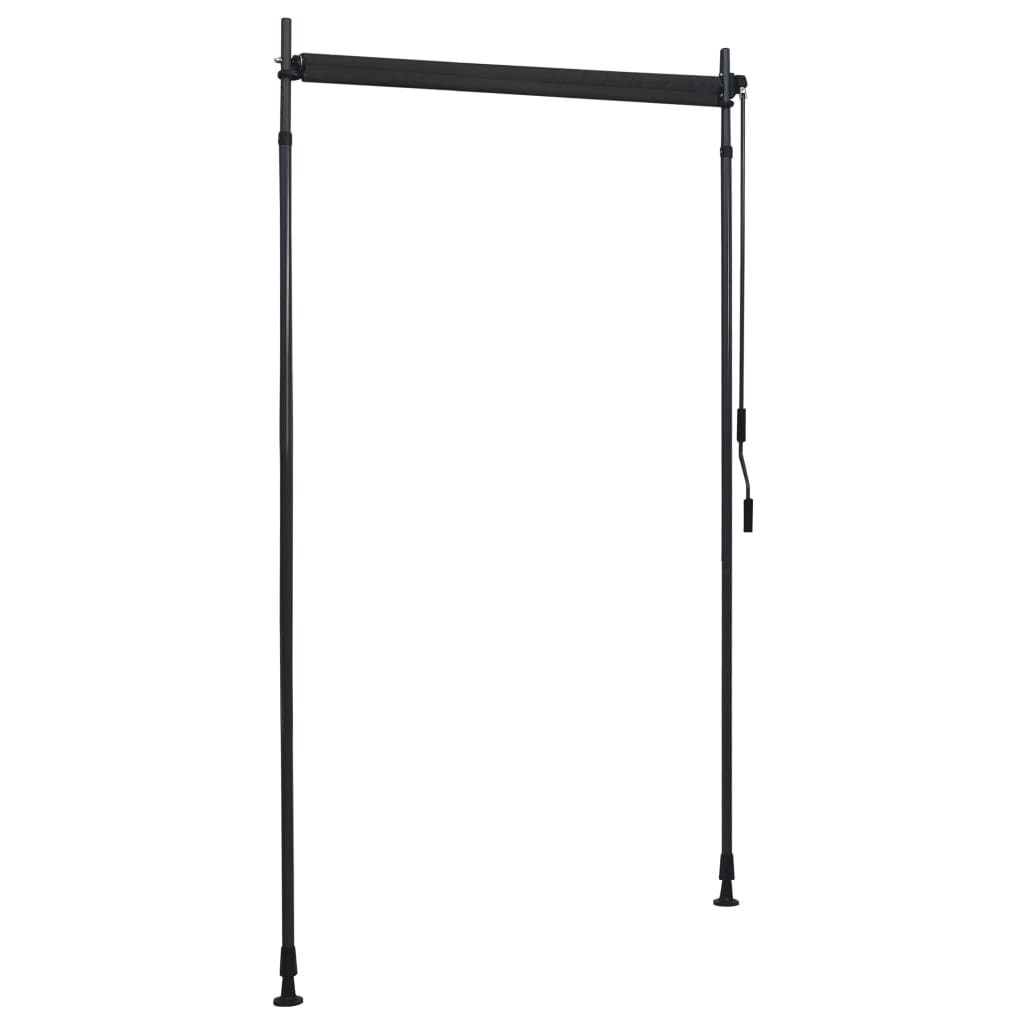 Outdoor roller blind 120x270 cm anthracite