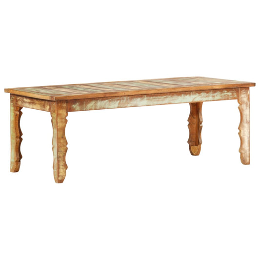 Coffee table 110x50x40 cm reclaimed solid wood