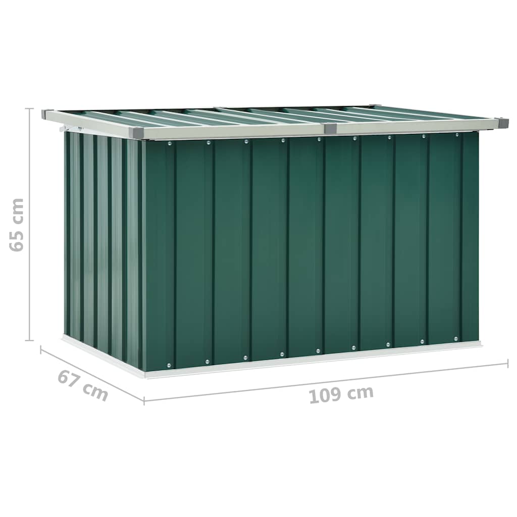 Storage box 109x67x65 cm green