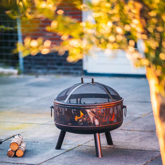 Fire bowl Blazer bronze steel