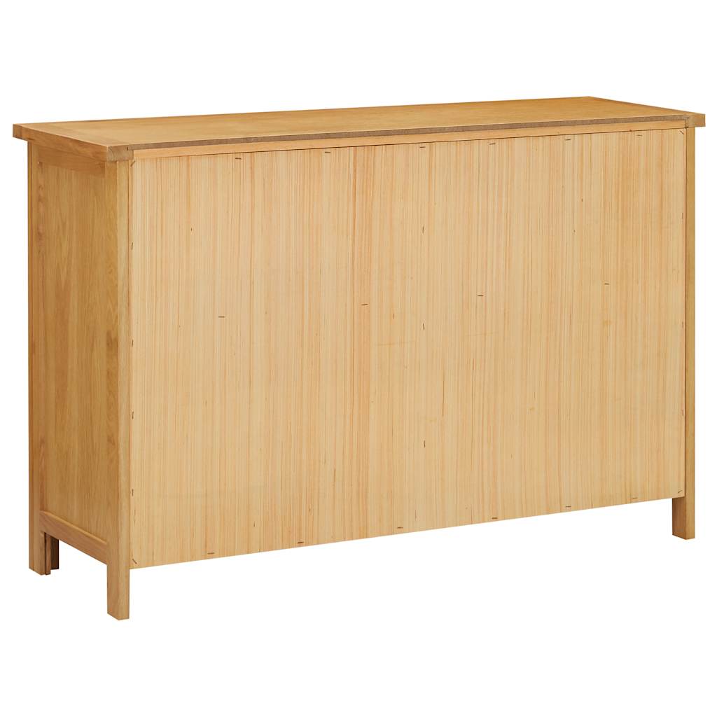 Chest of drawers 105x33.5x73 cm solid oak