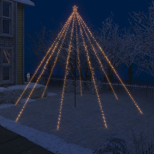 LED Christmas tree lights waterfall indoor outdoor 800 LED 5 m