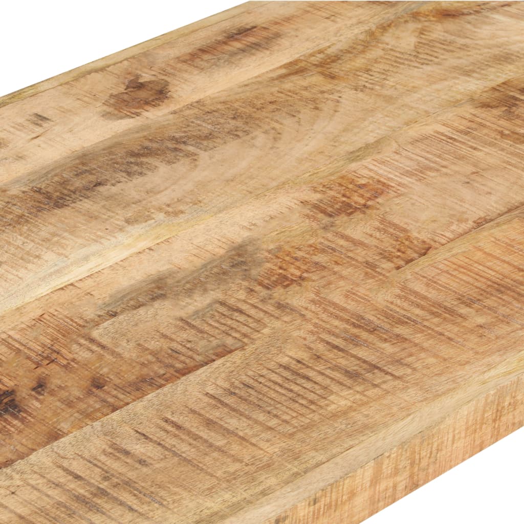 Coffee table 120x60x40 cm rough mango wood