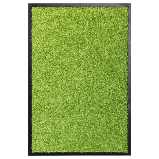 Doormat washable green 40x60 cm