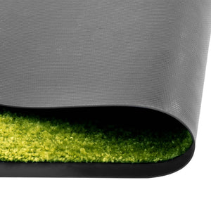 Doormat washable green 60x90 cm