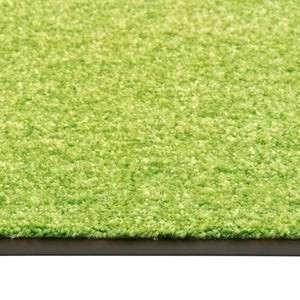 Doormat washable green 60x90 cm