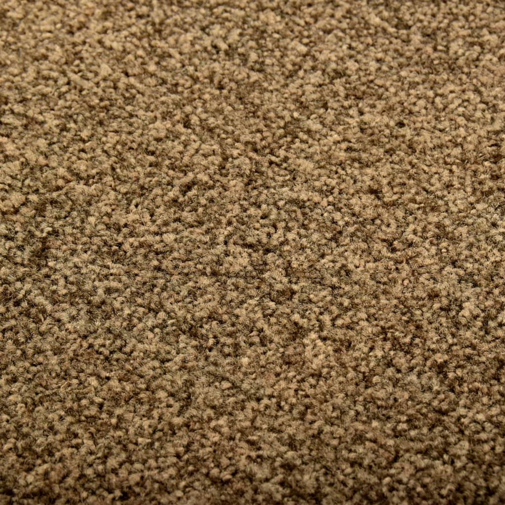 Doormat washable brown 60x90 cm