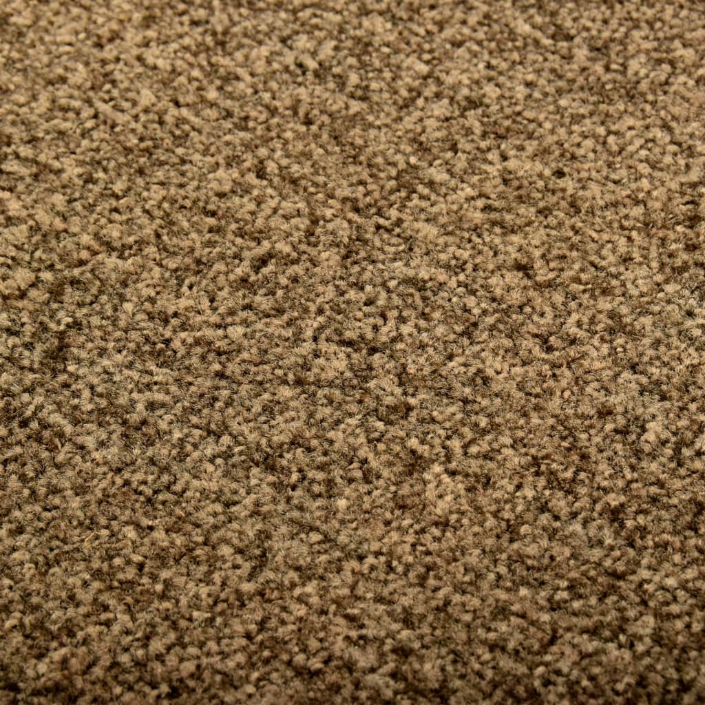 Doormat washable brown 60x180 cm