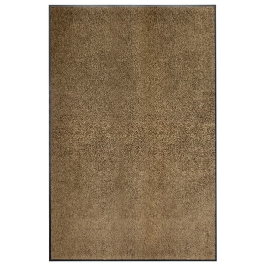 Doormat washable brown 120x180 cm