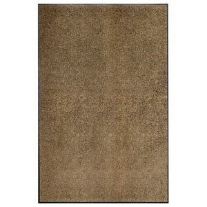 Doormat washable brown 120x180 cm