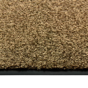 Doormat washable brown 120x180 cm