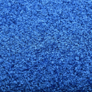 Door mat washable blue 90x120 cm