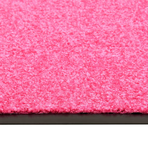 Doormat washable pink 60x90 cm