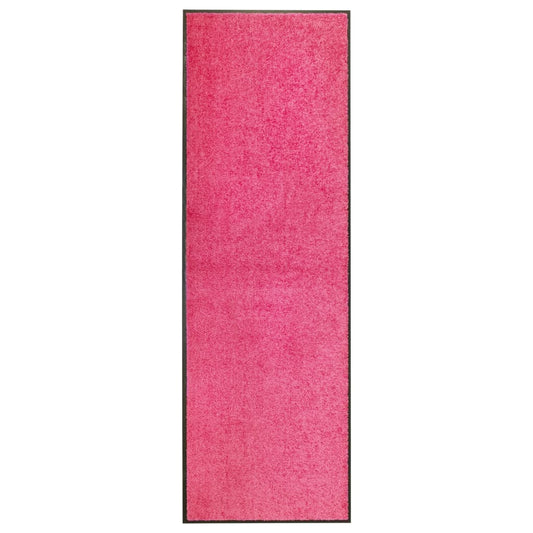 Doormat washable pink 60x180 cm