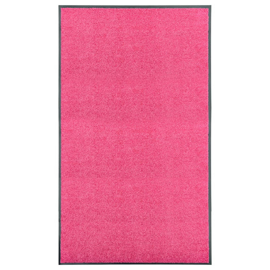 Doormat washable pink 90x150 cm