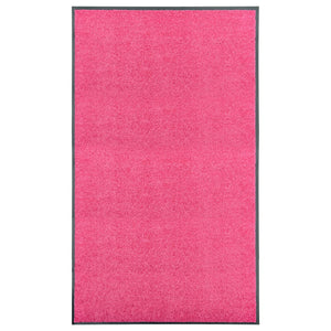 Doormat washable pink 90x150 cm