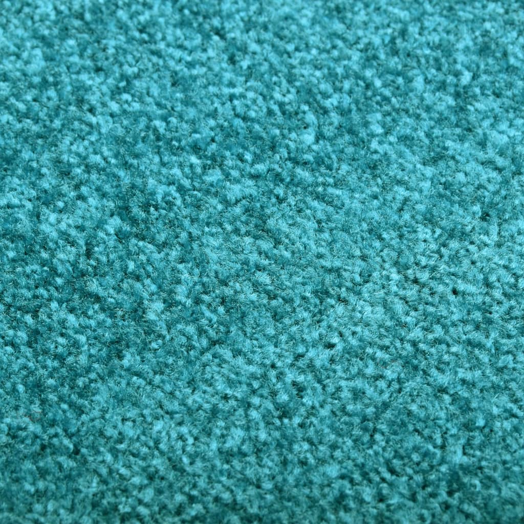 Doormat washable turquoise 120x180 cm