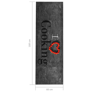 Kitchen mat washable Cooking 60x180 cm