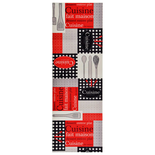 Kitchen mat washable Cuisine 60x180 cm