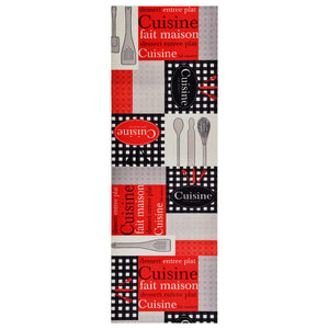 Kitchen mat washable Cuisine 60x180 cm