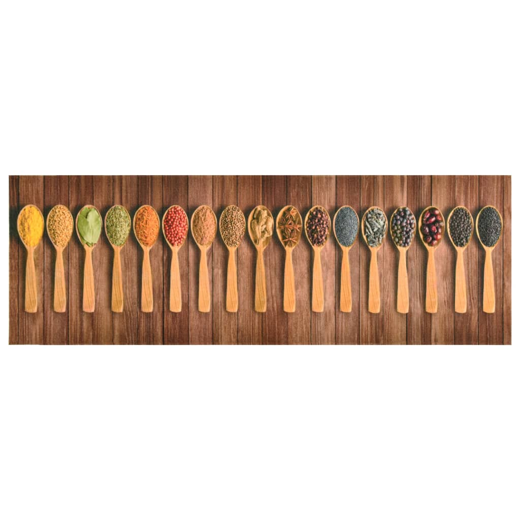 Kitchen mat washable Spoon 60x180 cm