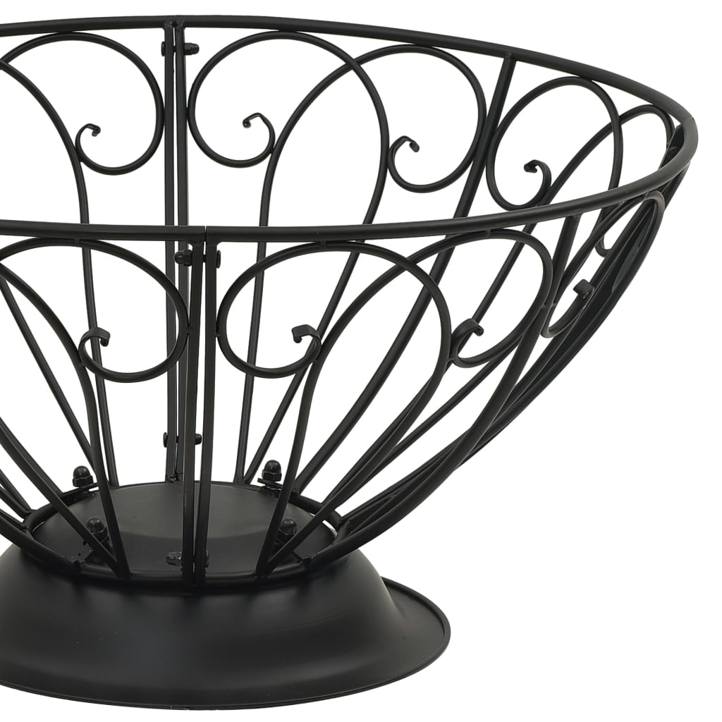 Fire pit with fire rake 75 cm XXL steel