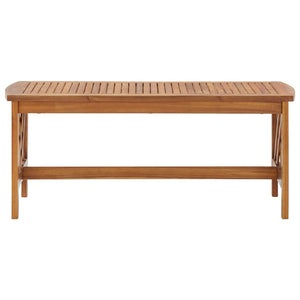 Coffee table 102x50x43 cm solid acacia wood