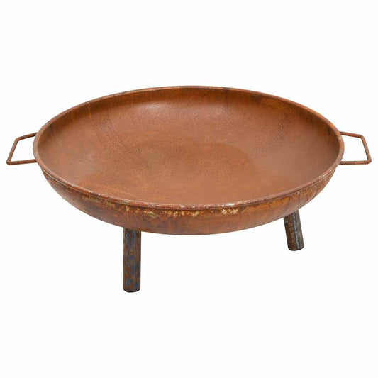 Fire pit 67.5x58x22.5 cm steel