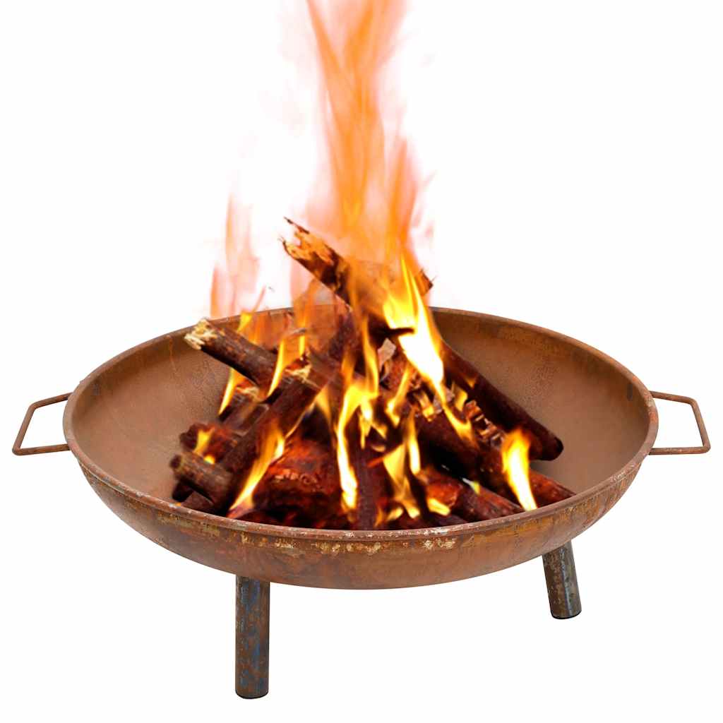 Fire pit 67.5x58x22.5 cm steel