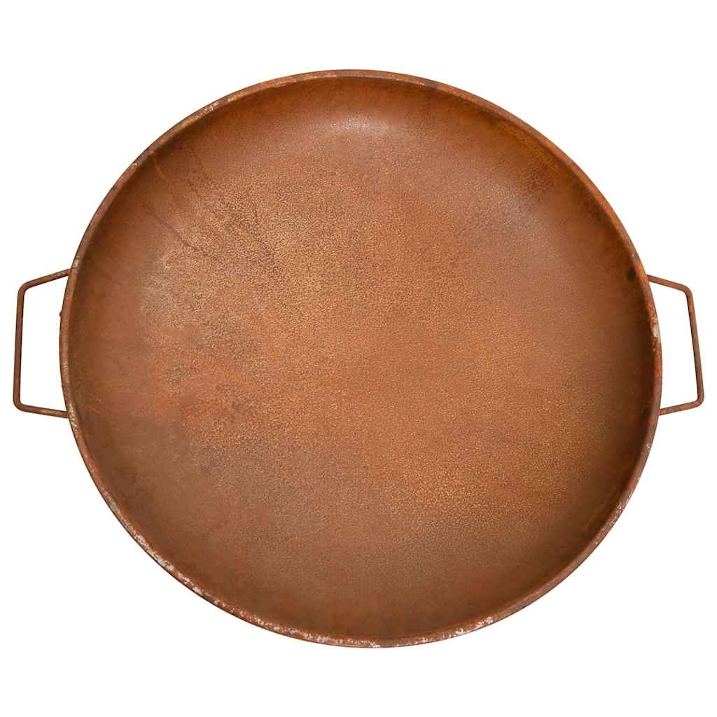 Fire pit 67.5x58x22.5 cm steel