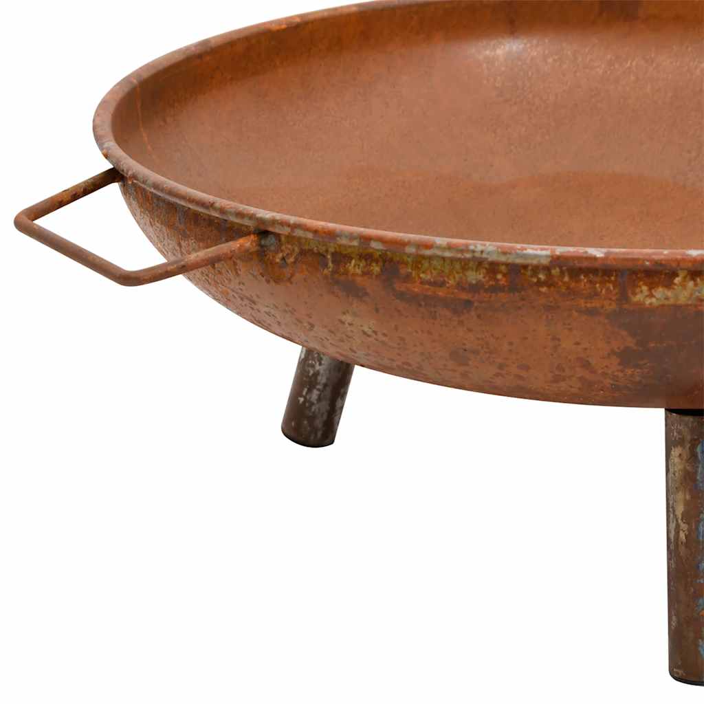 Fire pit 67.5x58x22.5 cm steel