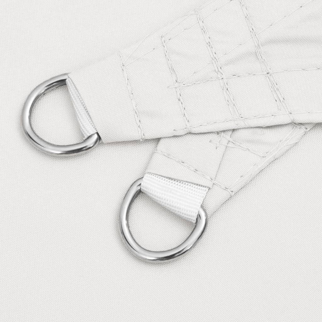 Sunshade oxford fabric triangular 3x3x3 m white