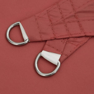 Sunshade Oxford fabric square 7x7 m terracotta