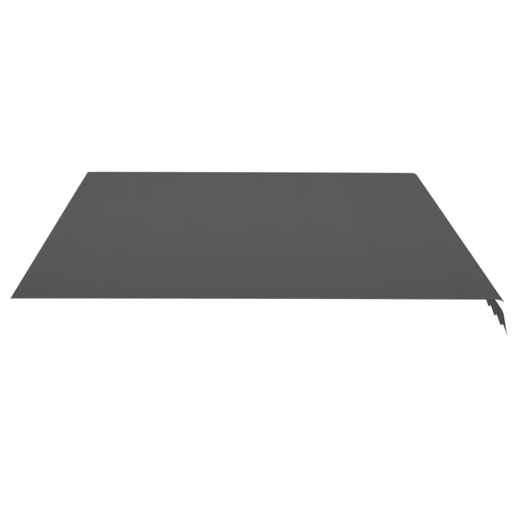 Replacement awning fabric anthracite 4.5x3.5 m