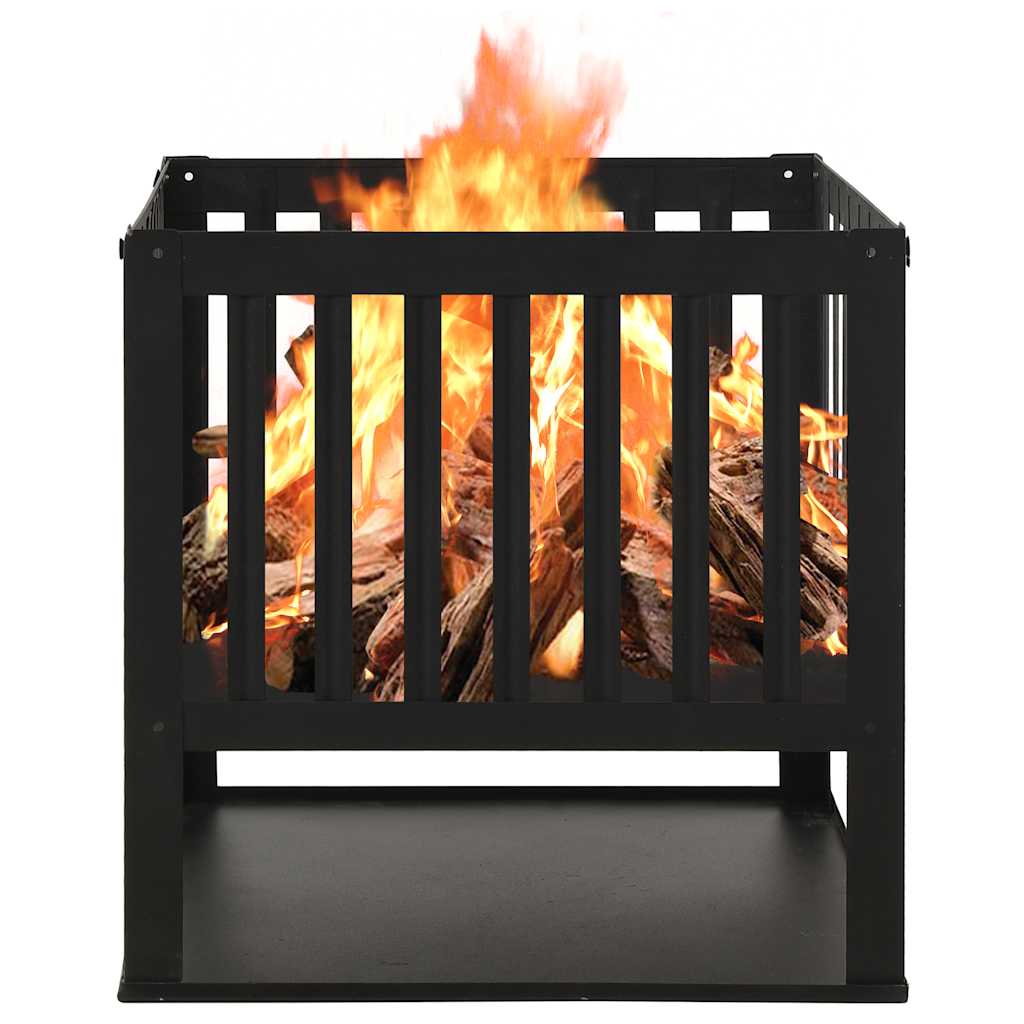 Fire pit 40x40x40 cm steel