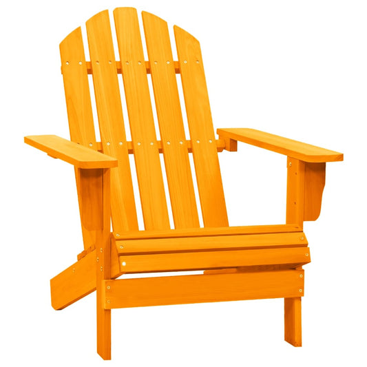 Adirondack garden chair solid spruce orange