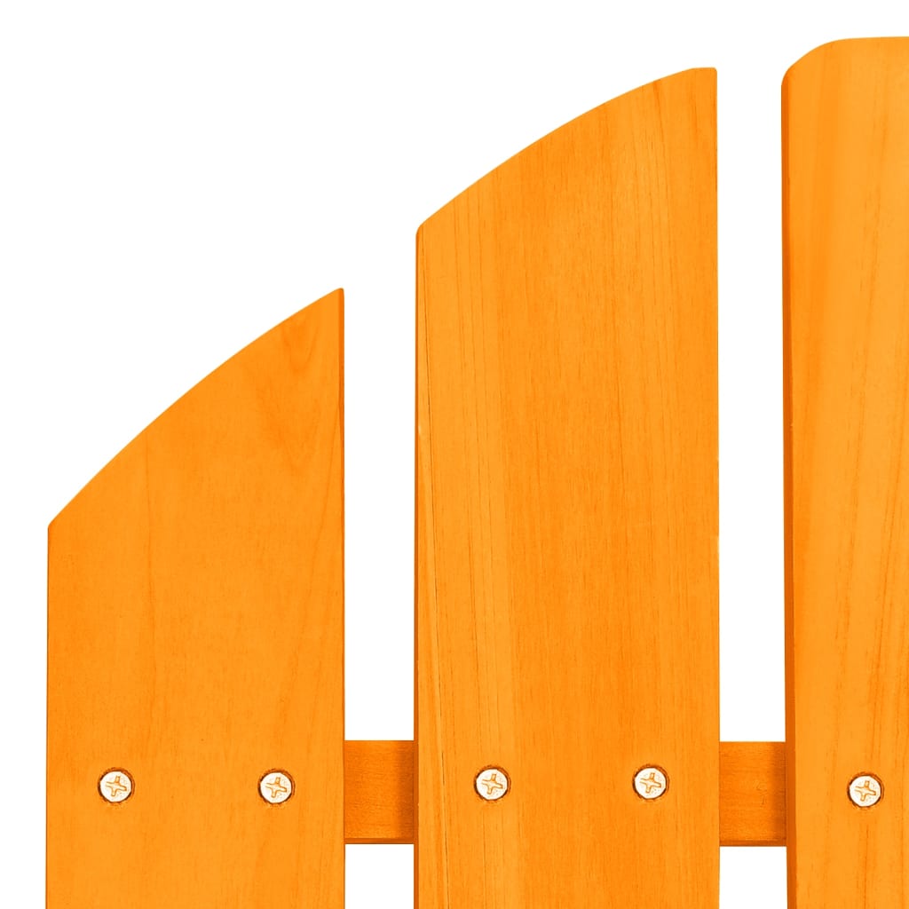 Adirondack garden chair solid spruce orange