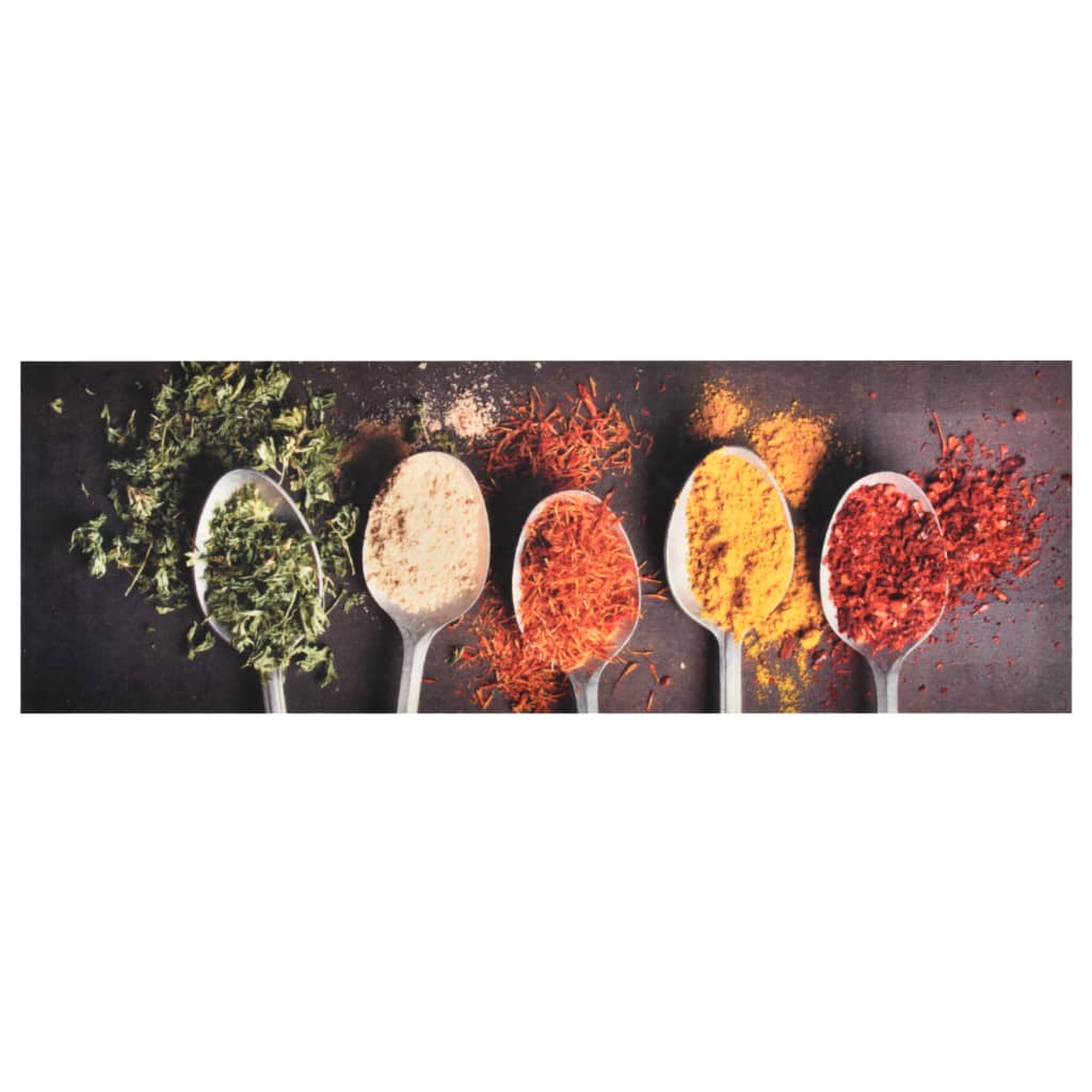 Washable kitchen rug Spoons 60x180 cm
